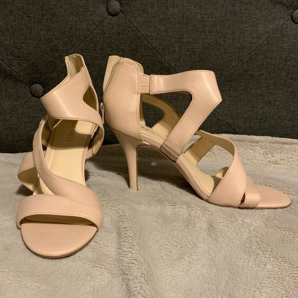 Nine West Nude Heels